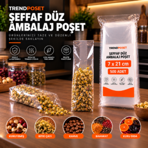 trendposet şeffaf ambalaj tanıtımı